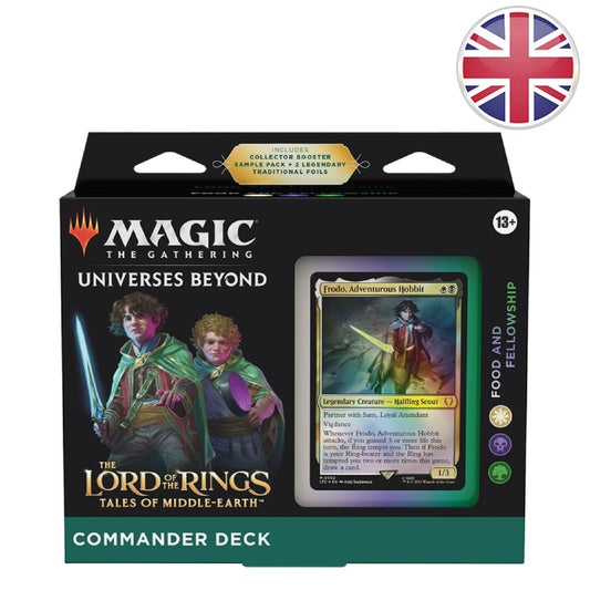 Magic the Gathering - Commander Deck Food and Fellowship - The Lord of the Rings - Tales of Middle-Earth - Neuf scellé