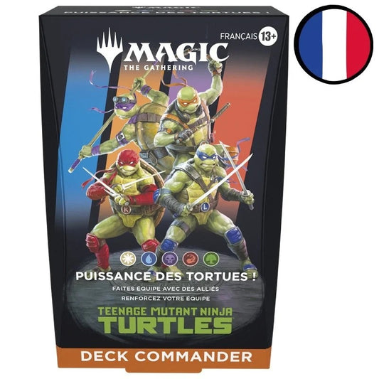 Magic the Gathering - Deck Commander - Les Tortues Ninja - Puissance des tortues ! - Neuf scellé