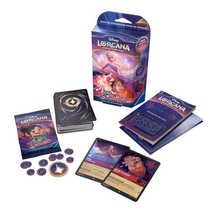 Disney Lorcana - Ciel Scintillant - Deck de Démarrage en Français - Neuf