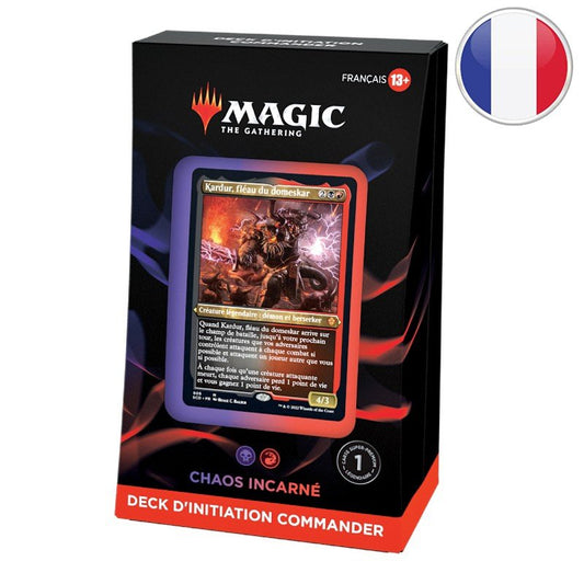 Magic The Gathering - Deck d'Initiation Commander - Chaos Incarné - Neuf scellé