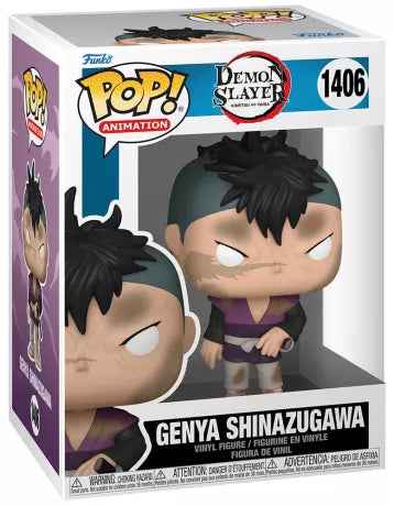 Funko Pop 1406 - Demon Slayer - Genya Shinazugawa - Neuf