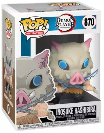 Funko Pop 870 - Demon Slayer - Inosuke Hashibira - Neuf