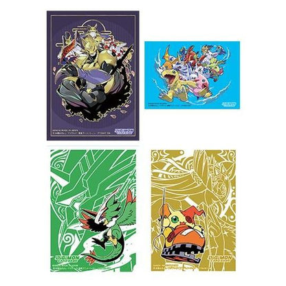 Digimon Card Game - 60 Protège-Cartes Officielles - 60 Official Sleeves 2024 ver.2 - Neuf