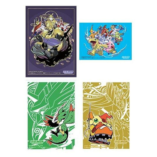 Digimon Card Game - 60 Protège-Cartes Officielles - 60 Official Sleeves 2024 ver.2 - Neuf