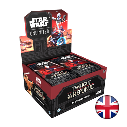 Star Wars : Unlimited - Boîte de 24 Boosters en Anglais - Twilight of the Republic - Neuve scellée