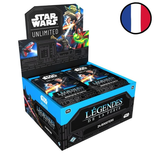 Star Wars : Unlimited - Boîte de 24 Boosters - Légendes de la Force - Neuve scellée