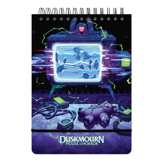 Magic The Gathering - Duskmourn MirrorMirror Room / Fractured Realm Spiral Life Pad  - Ultra Pro