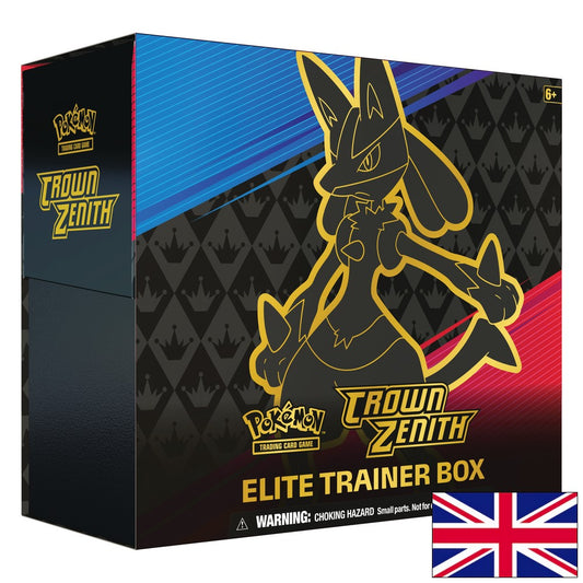 Pokémon - Elite Trainer Box SWSH12.5 - Sword&Shield - ETB Crown Zenith en anglais - Neuf sous blister