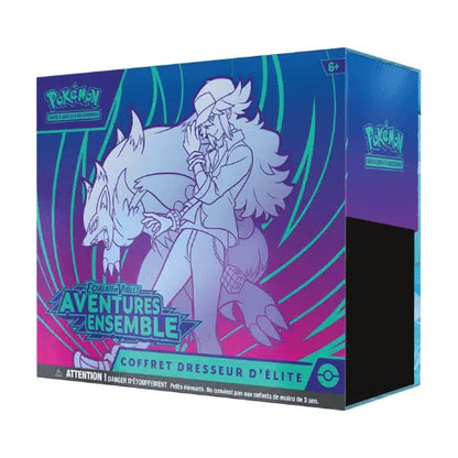 Pokémon - Coffret Dresseur d'Élite ETB EV09 - Écarlate et Violet - Aventures Ensemble - en français - Blister légèrement déchiré - Neuf