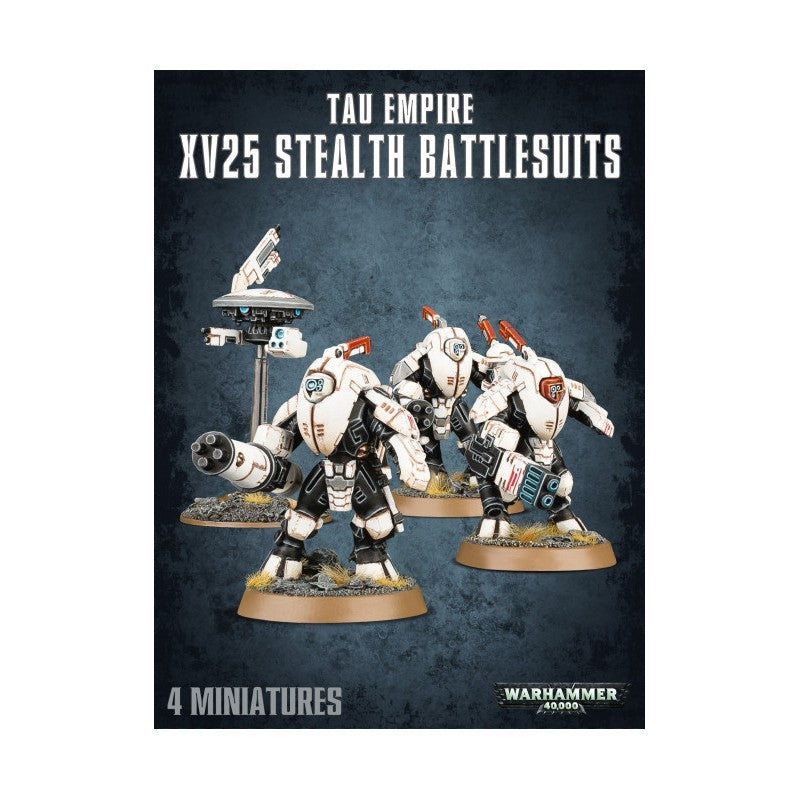 Warhammer 40,000 - Tau Empire - XV25 Stealth Battlesuits - Neuf sous blister