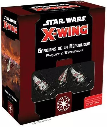 Star Wars X-Wing - Gardiens de la République - Paquet d'Escadron - Neuf