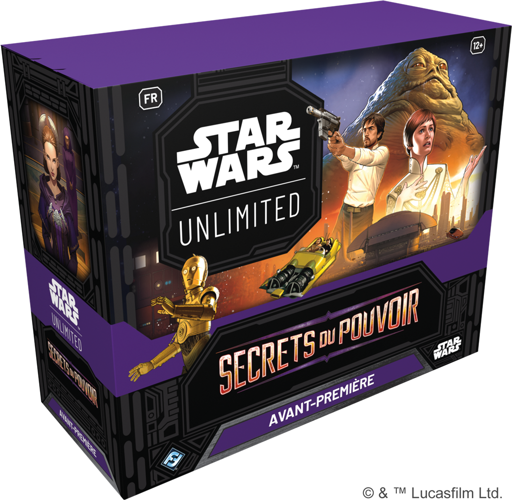 Star Wars : Unlimited - Pack Avant-Première - Secrets du Pouvoir - Neuf scellé