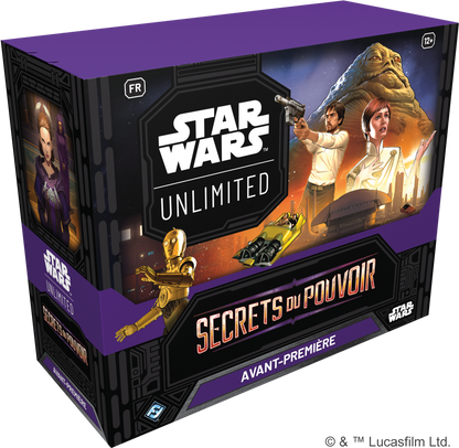 Star Wars : Unlimited - Pack Avant-Première - Secrets du Pouvoir - Neuf scellé