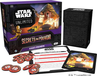 Star Wars : Unlimited - Pack Avant-Première - Secrets du Pouvoir - Neuf scellé
