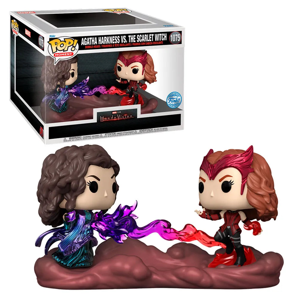 FUNKO POP 1075 - WANDA VISION - AGATHA HARKNESS VS. THE SCARLET WITCH - NEUF