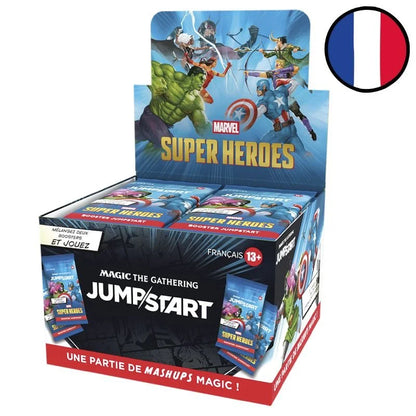 Magic the Gathering - Boite de 24 Boosters Jumpstart - Marvel Super Heroes - FR