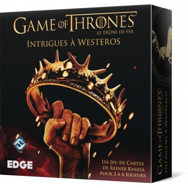 Jeu de Cartes - Game of Thrones - Le Trône de Fer - Intrigues à Westeros - Neuf sous blister