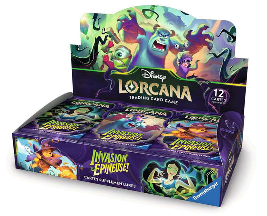 Disney Lorcana - Invasion Epineuse! - Chapitre 13 - Display de 24 Boosters en Français