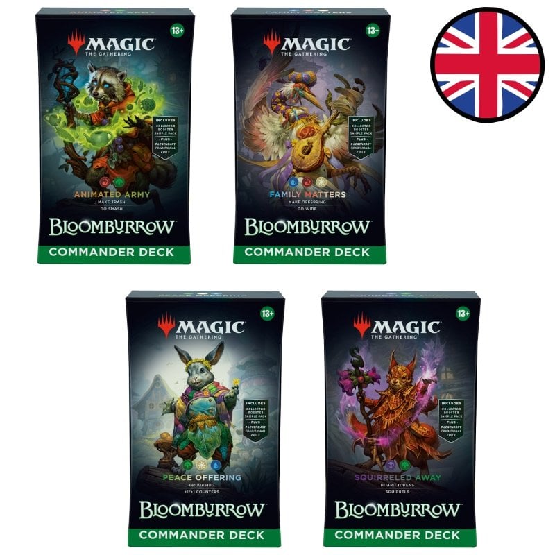 Magic the Gathering - Bloomburrow - Deck Commander en Anglais - Neuf scellé