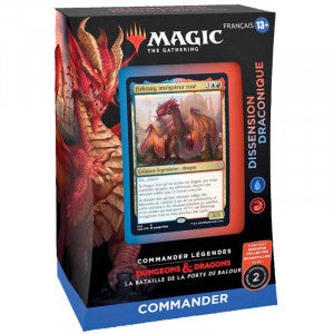 Magic The Gathering - Deck Commander Légendes - La Bataille de la Porte de Baldur - Dissension Draconique - Neuf scellé