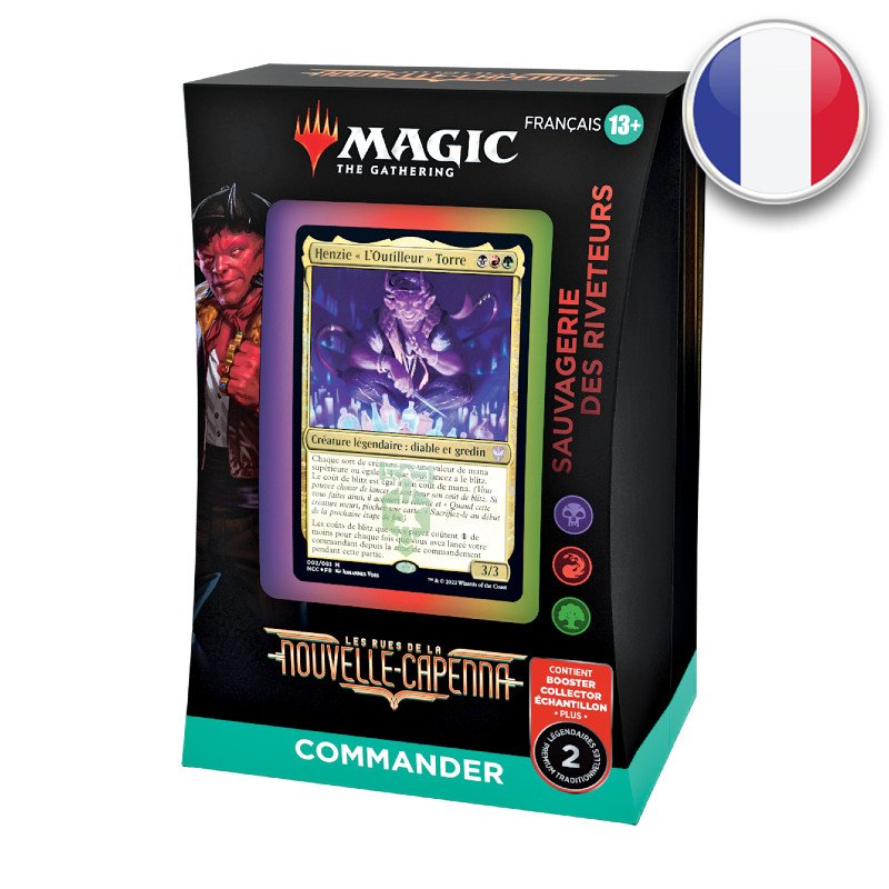 Magic the Gathering - Deck Commander - Les rues de la Nouvelle-Capenna en Français - Neuf scellé