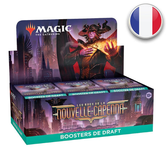 Magic the Gathering - Boîte de 36 Boosters de Draft - Les rues de la Nouvelle-Capenna en Français - Neuf scellé