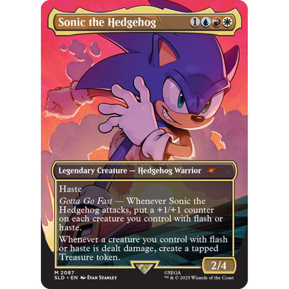 Magic the Gathering - Secret Lair x Sonic The Hedgehog - Friends & Foes - Neuf scellé
