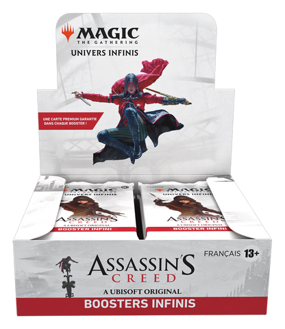 Magic the Gathering - Boite de 24 Boosters Univers Infinis : Assassin's Creed en Français - Neuf scellé