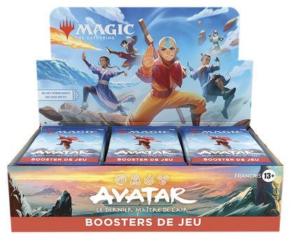 Magic the Gathering - Boite de 30 boosters de jeu - Avatar, le dernier maître de l'air - FR