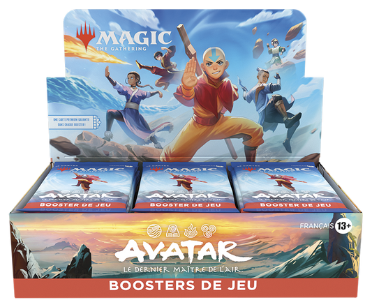 Magic the Gathering - Boite de 30 boosters de jeu - Avatar, le dernier maître de l'air - FR