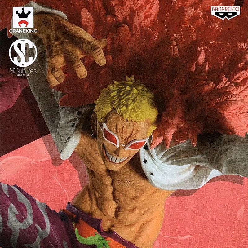 ONE PIECE - DON QUICHOTTE DOFLAMINGO - FIGURINE COLOSSEUM 10CM - NEUF