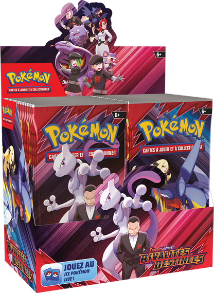 Pokémon - Display de 36 Boosters - Rivalités Destinées EV10 - en français - Neuf