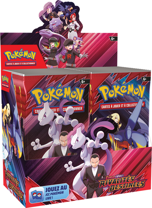 Pokémon - Display de 36 Boosters - Rivalités Destinées EV10 - en français - Neuf