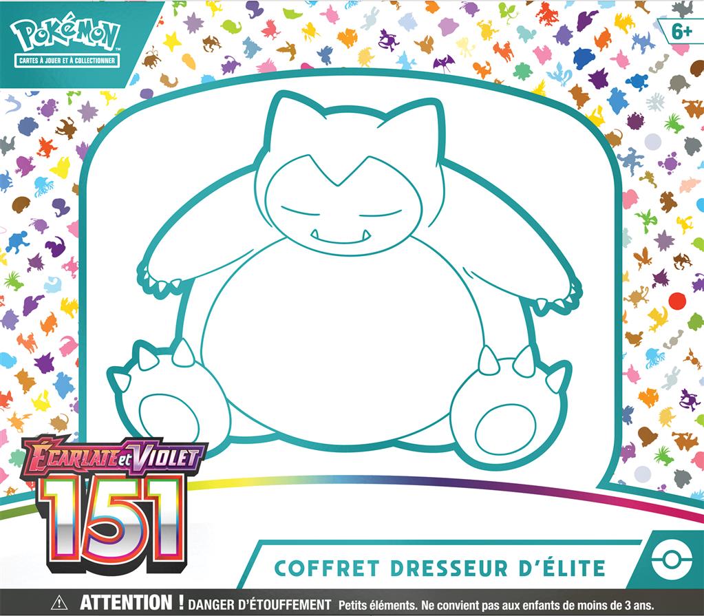 Pokémon - Coffret Dresseur d'Élite EV3.5 - Écarlate et Violet - ETB 151 - Neuf sous blister