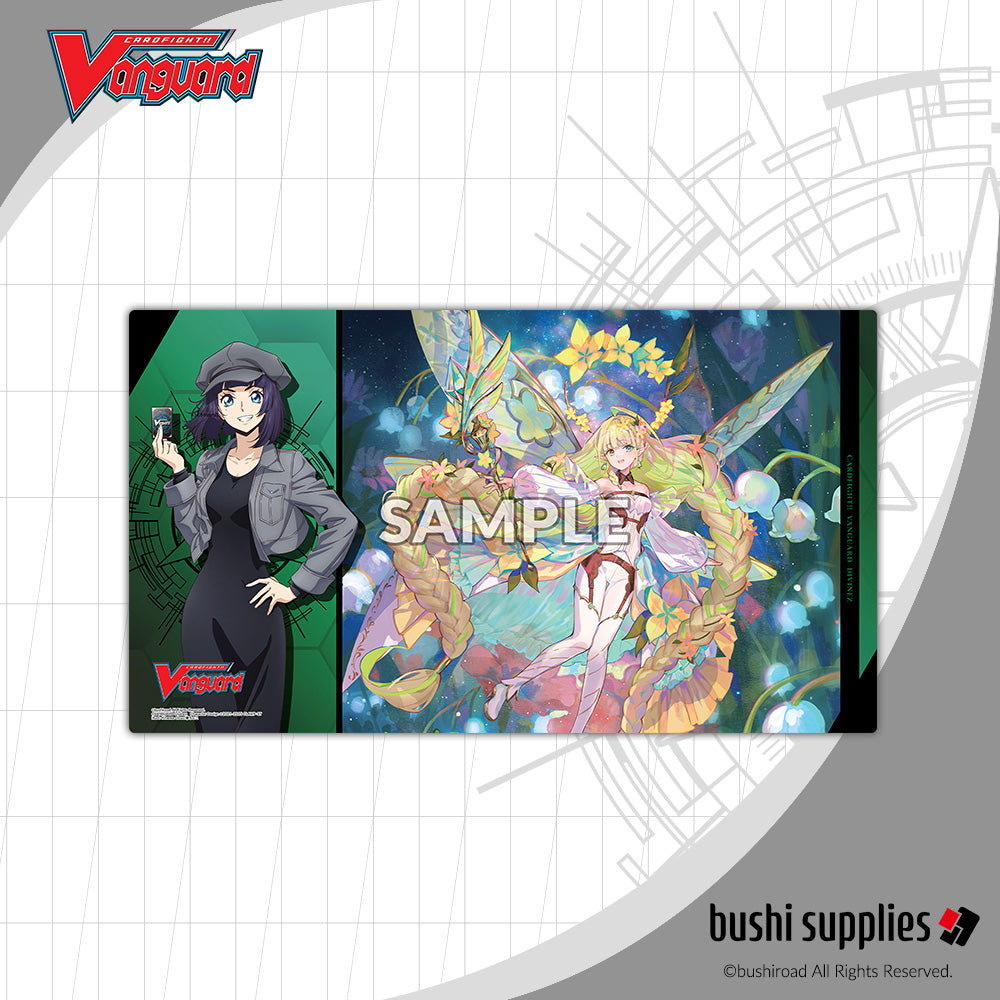 Bushiroad Rubber Playmat Vol. 12 - CARDFIGHT!! VANGUARD Divinez DELUXE Finals - Ruka & Nannaclir
