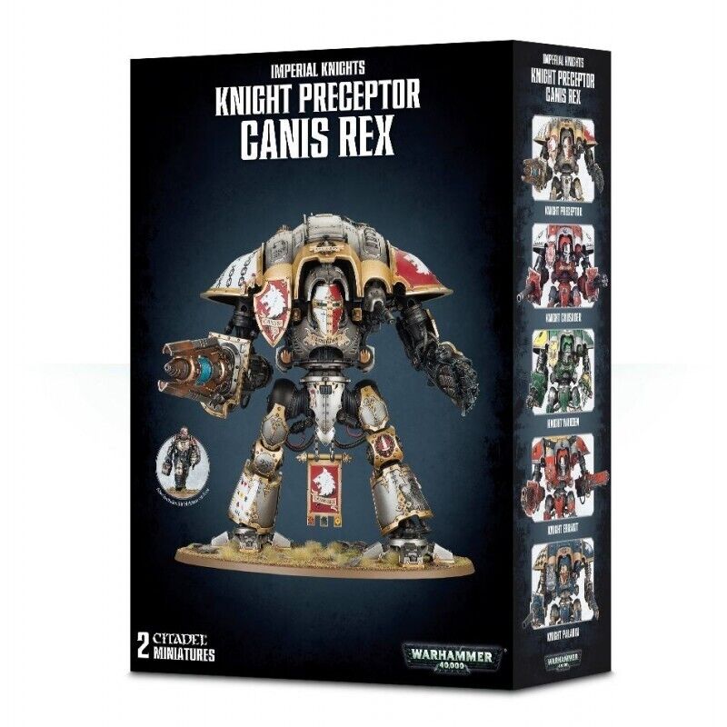 Warhammer 40,000 - Imperial Knights - Knight Perceptor Canis Rex - Neuf