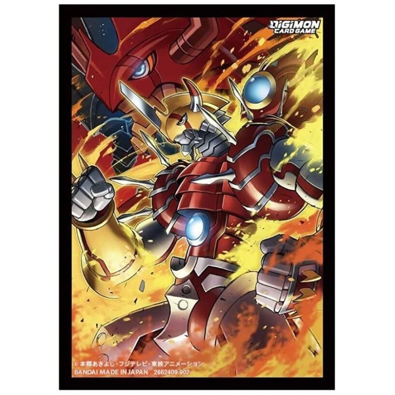 Digimon Card Game - 60 Protège-Cartes Officielles - 60 Official Sleeves 2022 Ver 2.0 - Neuf sous blister
