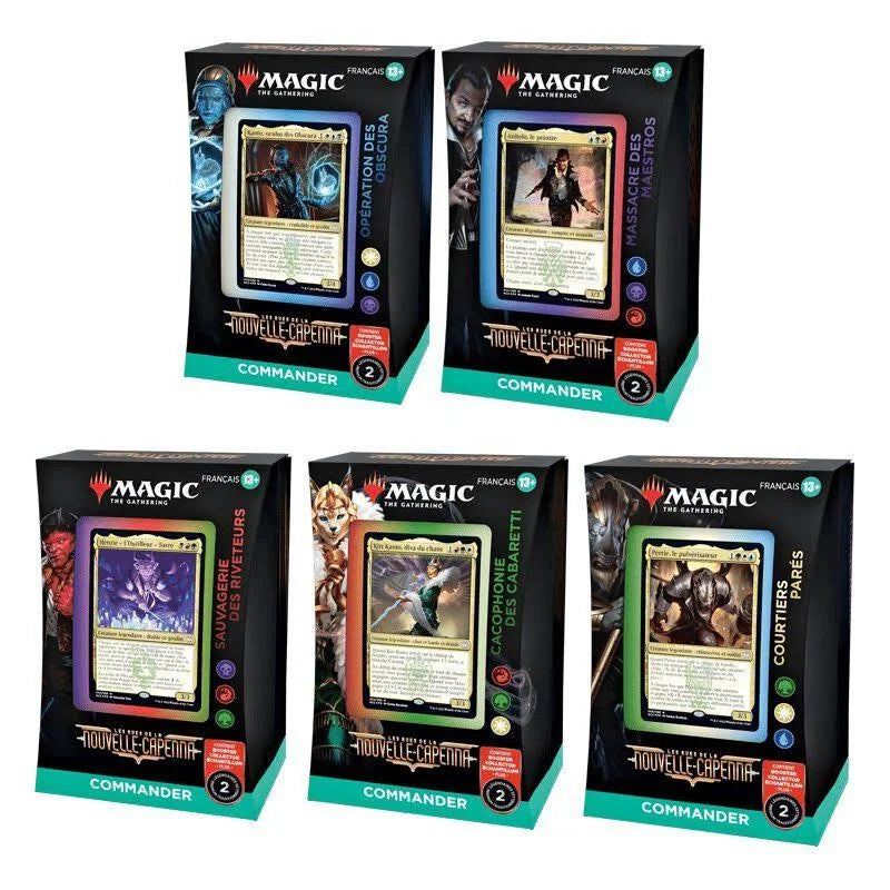 Magic the Gathering - Deck Commander - Les rues de la Nouvelle-Capenna en Français - Neuf scellé