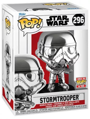 Funko Pop 296 - Star Wars - Stormtrooper - Pop avec T-Shirt - Taille M - Neuf