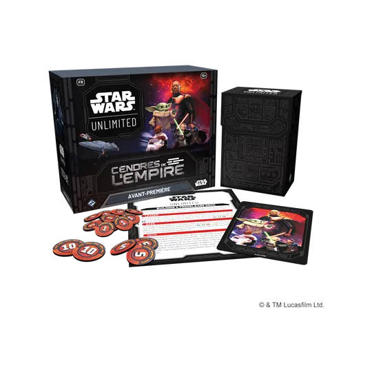 Star Wars Unlimited - Pack Avant-Première - Cendres de l'Empire