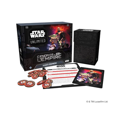 Star Wars Unlimited - Pack Avant-Première - Cendres de l'Empire