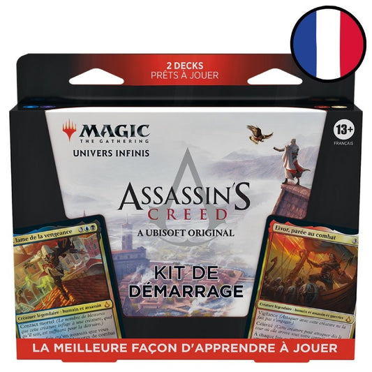 Magic the Gathering - Kit de démarrage Univers Infinis : Assassin's Creed en Français - Neuf scellé