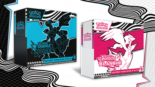 Pokémon - Coffret Dresseur d'Élite - ETB EV10.5 - Écarlate et Violet - Foudre Noire et Flamme Blanche - Neuf