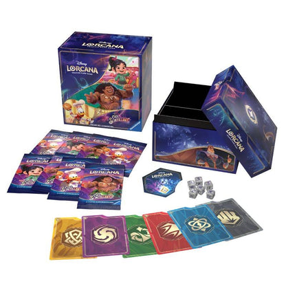 Disney Lorcana - Ciel Scintillant - Coffret Trésor des Illumineurs - Coffret Illumineer's Trove - en français - Neuf