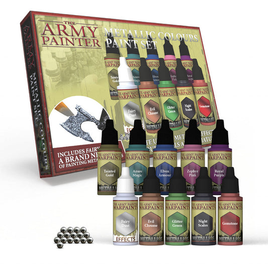 The Army Painter - Metallic Colours Paint Set - Neuf