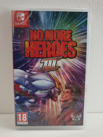 No More Heroes 3 Switch - Neuf sous blister