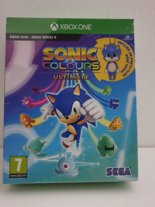 Sonic Colours : Ultimate (inclus un porte-clés Bébé Sonic) Xbox One / Xbox Series X - Neuf sous blister