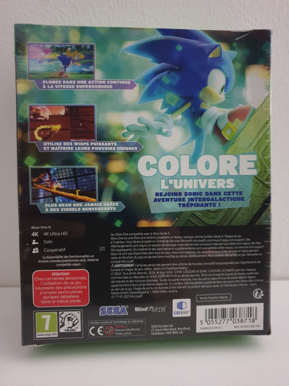 Sonic Colours : Ultimate (inclus un porte-clés Bébé Sonic) Xbox One / Xbox Series X - Neuf sous blister