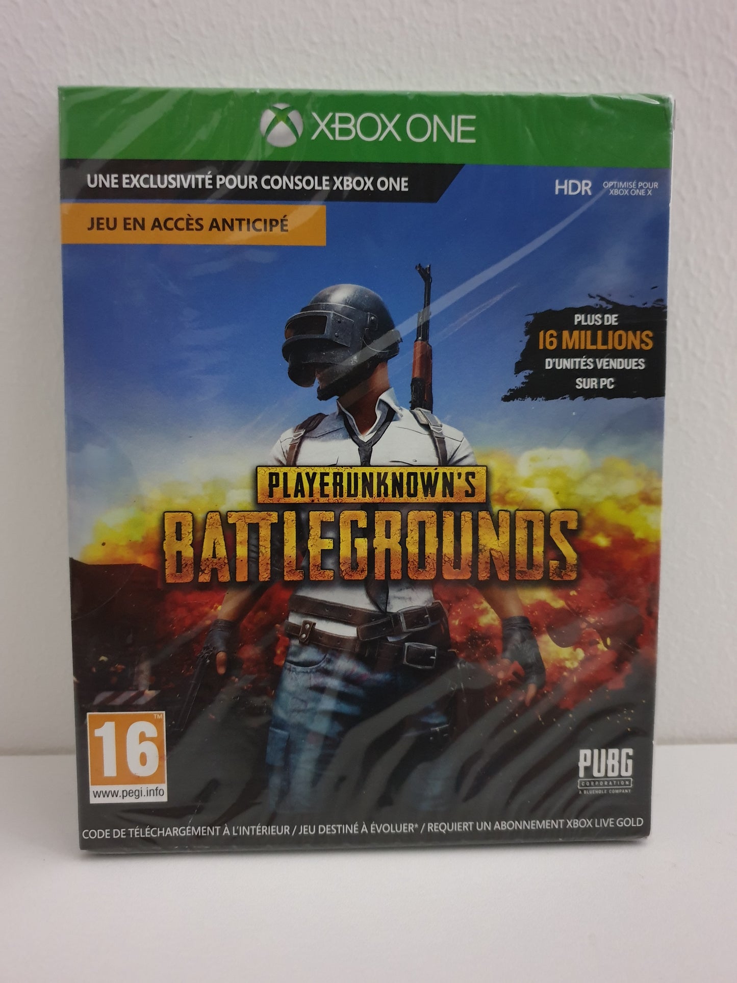 PlayerUnknown’s Battlegrounds Xbox One - Code de téléchargement uniquement - Neuf sous blister - OFFERT POUR TOUTE COMMANDE