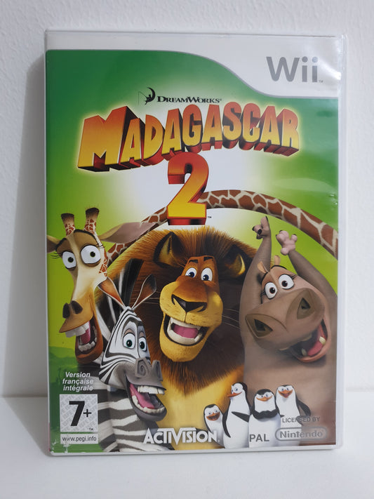 Madagascar 2 Wii - Occasion mauvais état